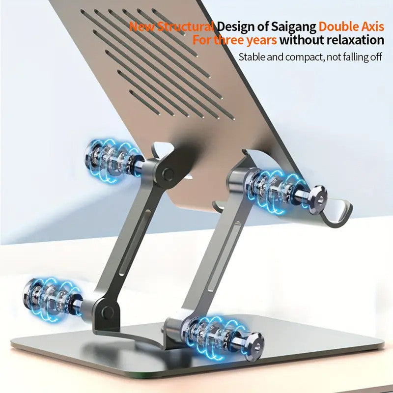 Foldable iPad Stand and Tablet Stand for Desk