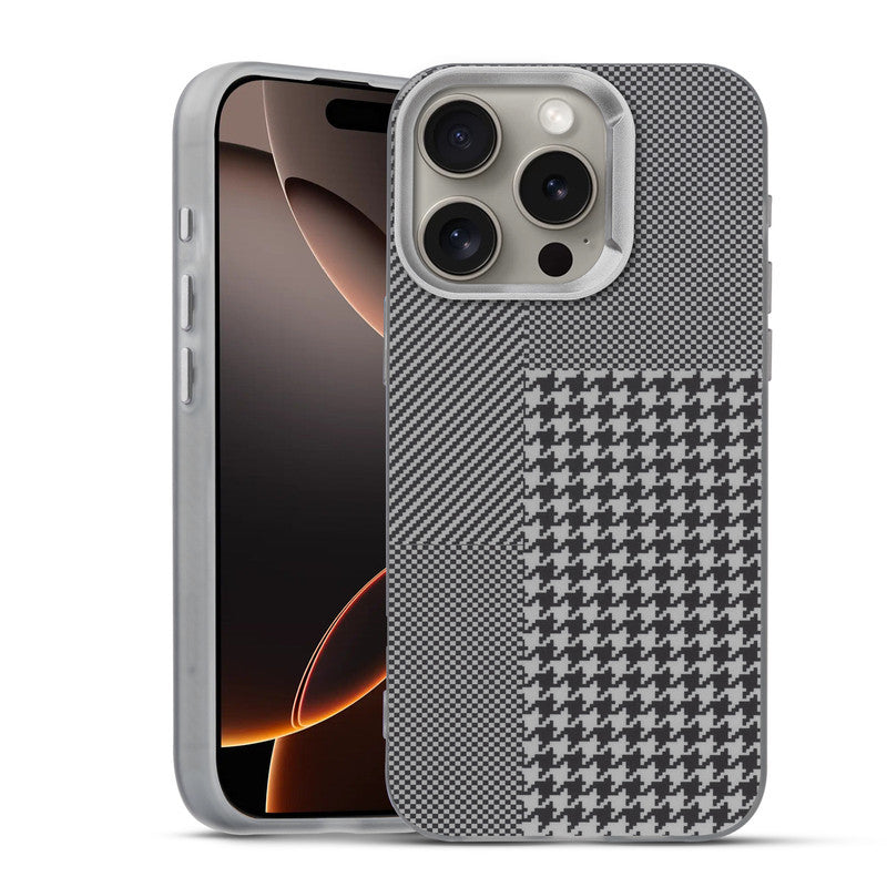 Hybrid Pattern Case For Apple iPhone 16 Pro