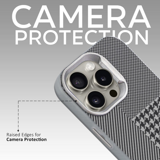 Hybrid Pattern Case For Apple iPhone 16 Pro Max