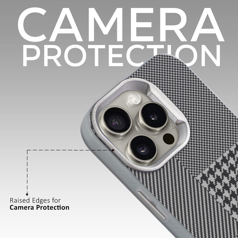 Hybrid Pattern Case For Apple iPhone 16 Pro