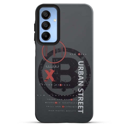 Mechanical Circuit Sector Print Hard Back Cover For Samsung F15 5G