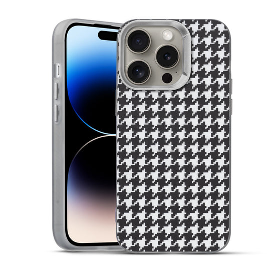 Elegant Hybrid Pattern Design Back Case For Apple iPhone 14 Pro