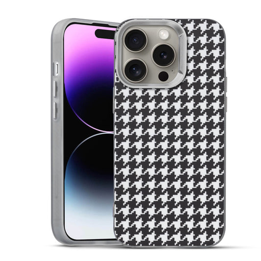 Elegant Hybrid Pattern Design Back Case For Apple iPhone 14 Pro Max