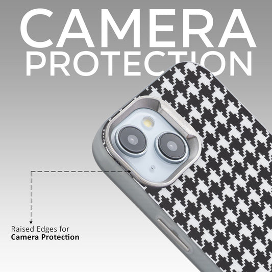Hybrid Pattern Case For Apple iPhone 15 Plus