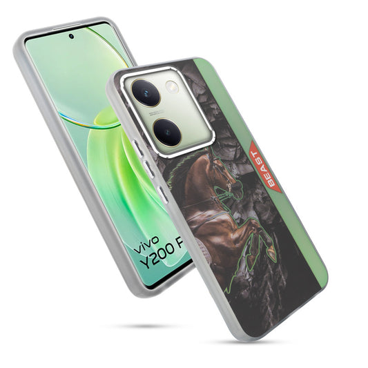 Beast Mode Animal Printed Back Case For Vivo Y200 Pro 5G With Hard Back & Glow Effect