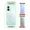 Clear hard back case compatibility guide showing fit for iQOO Z11x 5G and not compatible with other models