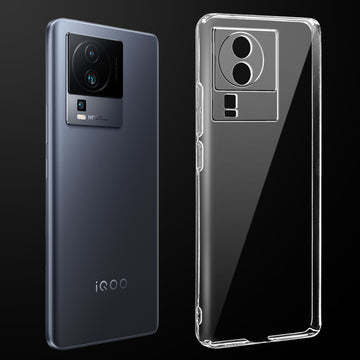 Crystal Clear Hard Anti-Yellow Transparent Back Cover Case For iQOO Neo 7