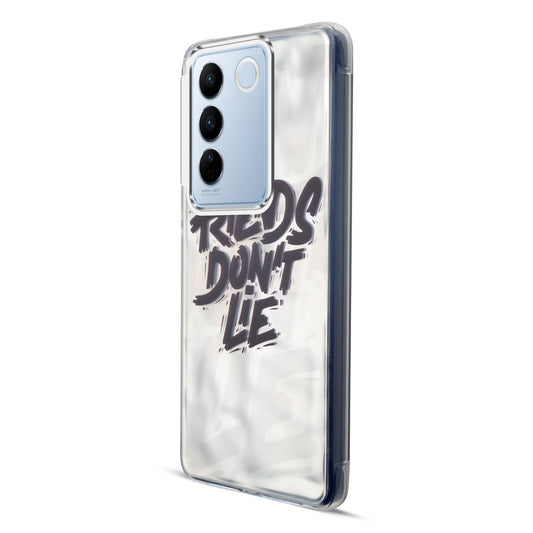 Wrinkle & Artistic Wave Printed Phone Case For Vivo V27 5G