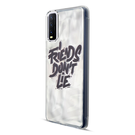 Wrinkle & Artistic Wave Printed Phone Case For Vivo Y20i