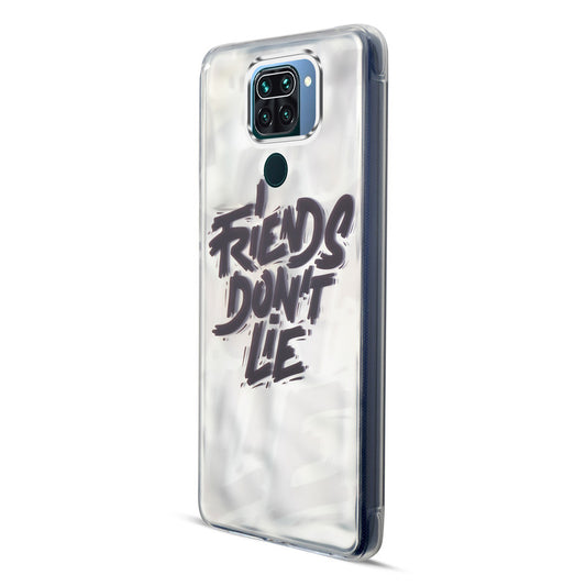 Wrinkle & Artistic Wave Printed Phone Case For Redmi Note 9