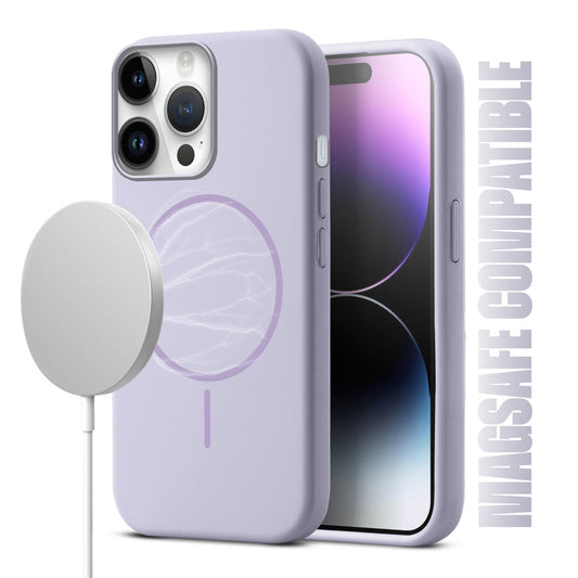 MagSafe Compatible Liquid Silicone Case For Apple iphone 14 Pro Max