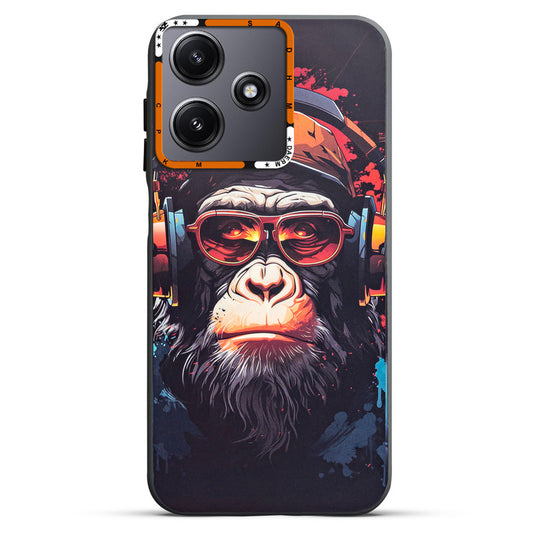 Dark Aesthetic Wild Animal Printed Back Cases For Redmi 12 5G