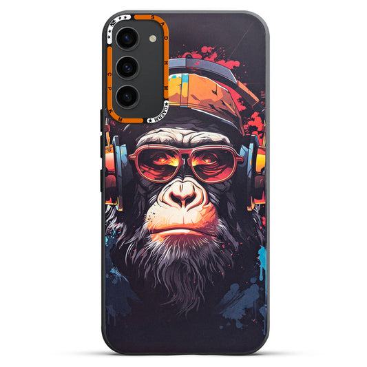 Dark Aesthetic Wild Animal Printed Back Cases For Samsung S23 5G