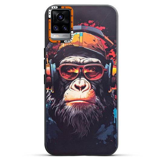 Dark Aesthetic Wild Animal Printed Back Cases For Vivo V20