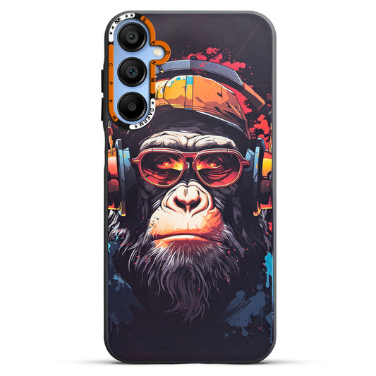 Dark Aesthetic Wild Animal Printed Back Cases For Samsung A15 5G