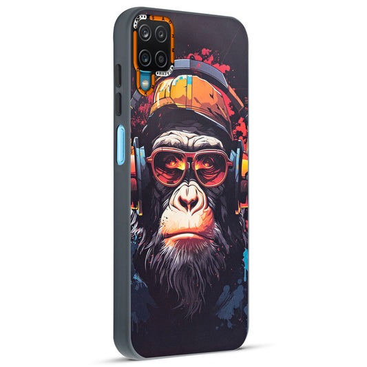 Dark Aesthetic Wild Animal Printed Back Cases For Samsung A12