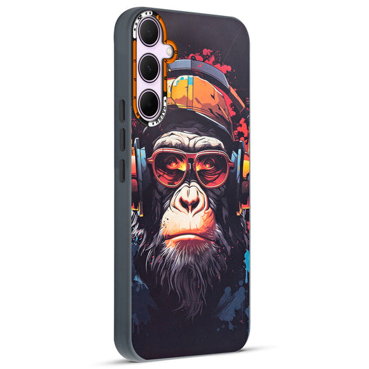 Dark Aesthetic Wild Animal Printed Back Cases For Samsung S24 FE 5G