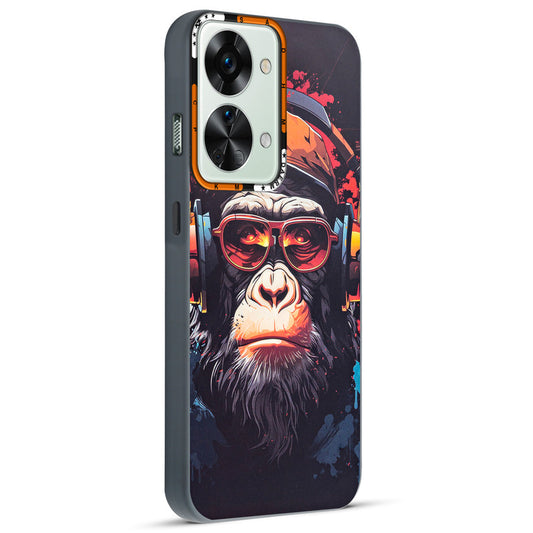 Dark Aesthetic Wild Animal Printed Back Cases For OnePlus Nord 2T 5G