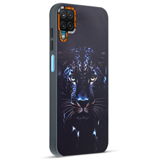 Dark Aesthetic Wild Animal Printed Back Cases For Samsung A12