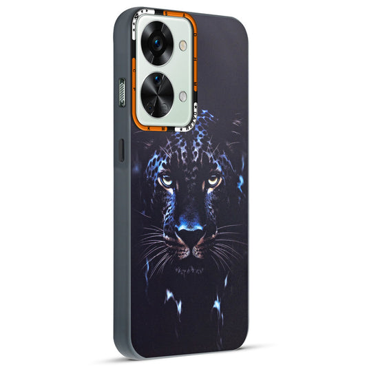 Dark Aesthetic Wild Animal Printed Back Cases For OnePlus Nord 2T 5G