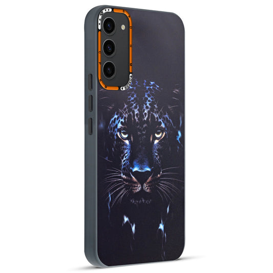 Dark Aesthetic Wild Animal Printed Back Cases For Samsung S23 5G