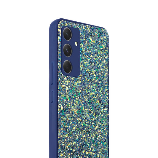 Sparkling Glitter Sequin Case with Camera Shield Back Cover For Samsung A54 5G