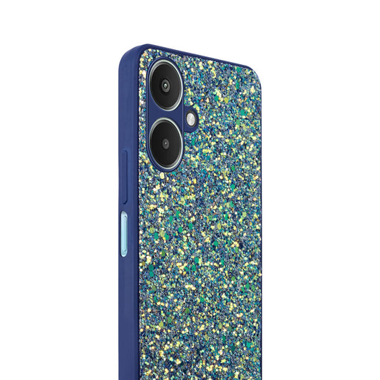 Sparkling Glitter Sequin Case with Camera Shield Back Cover For Poco M6 5G