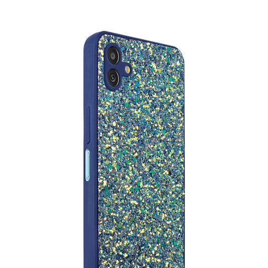 Sparkling Glitter Sequin Case with Camera Shield Back Cover For Samsung M13 5G