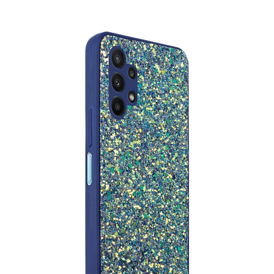 Sparkling Glitter Sequin Case with Camera Shield Back Cover For Samsung A13 4G