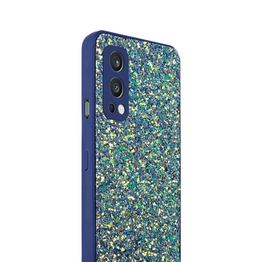 Sparkling Glitter Sequin Case with Camera Shield Back Cover For Oneplus Nord 2 5G