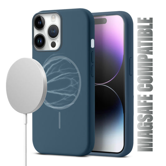 MagSafe Compatible Liquid Silicone Case For Apple iphone 14 Pro Max