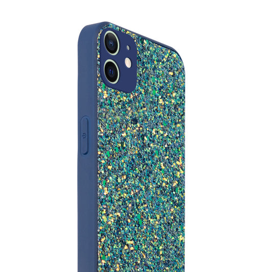 Sparkling Glitter Sequin Case with Camera Shield Back Cover For Apple iPhone 12