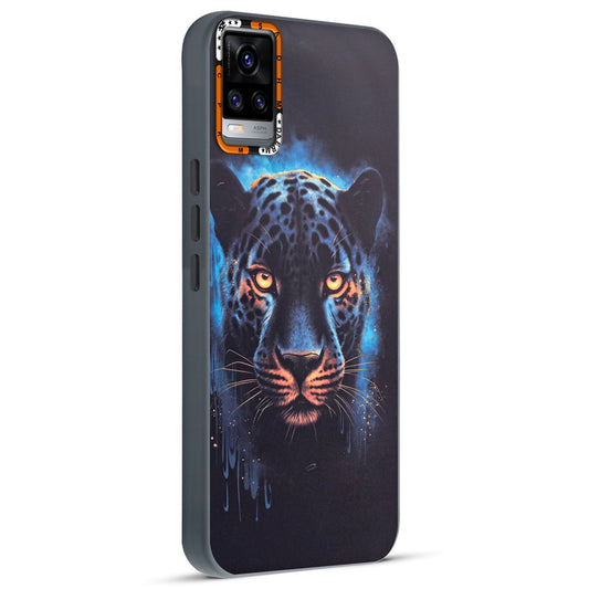 Dark Aesthetic Wild Animal Printed Back Cases For Vivo V20