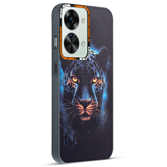 Dark Aesthetic Wild Animal Printed Back Cases For OnePlus Nord 2T 5G