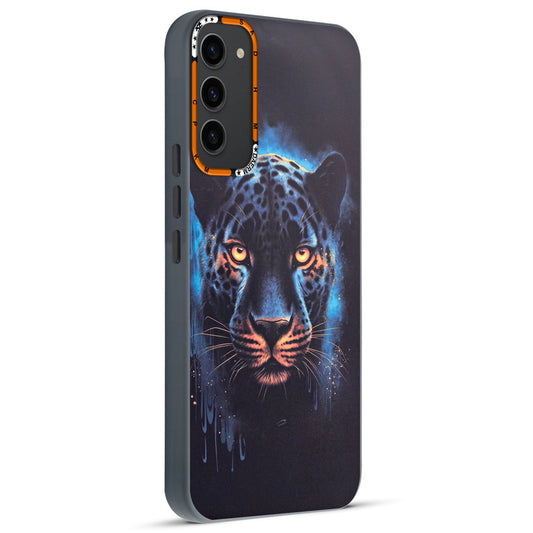 Dark Aesthetic Wild Animal Printed Back Cases For Samsung S23 5G