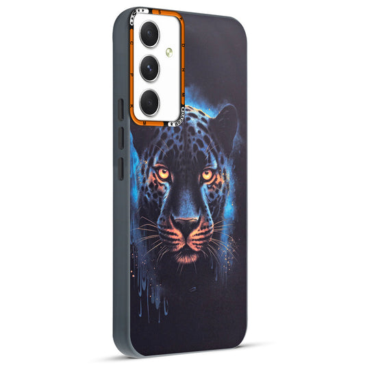 Dark Aesthetic Wild Animal Printed Back Cases For Samsung A54 5G