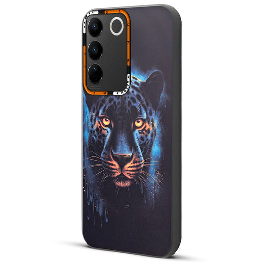 Dark Aesthetic Wild Animal Printed Back Cases For Vivo V27 Pro 5G