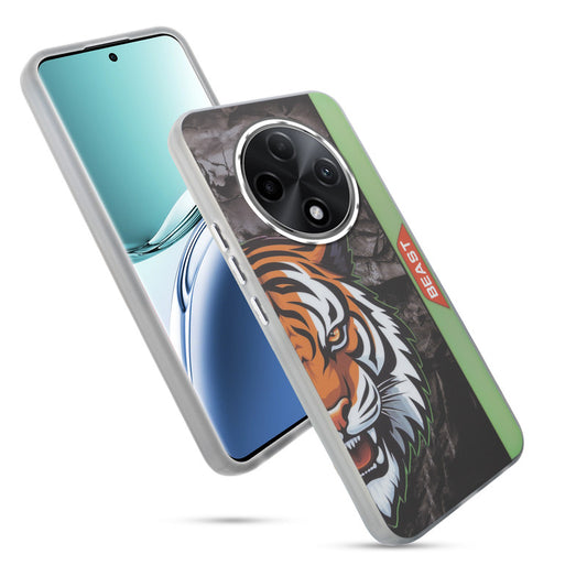 Beast Mode Animal Printed Back Case For Oppo F27 Pro Plus 5G With Hard Back & Glow Effect