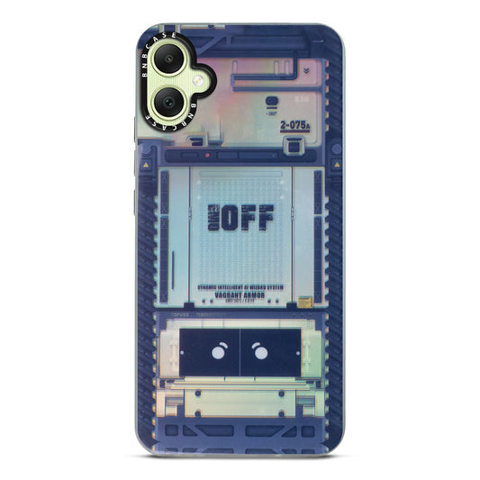Colorful Reflective Circuit Prints Hard Back Protector Case For Samsung A05