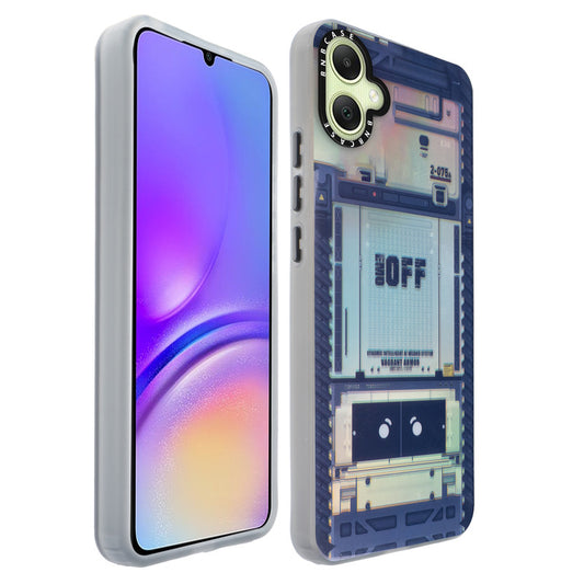 Colorful Reflective Circuit Prints Hard Back Protector Case For Samsung A05