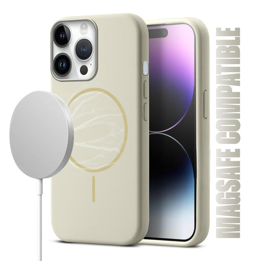 MagSafe Compatible Liquid Silicone Case For Apple iphone 14 Pro Max