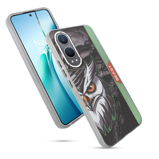 Beast Mode Animal Printed Back Case For OnePlus Nord CE 4 Lite 5G With Hard Back & Glow Effect