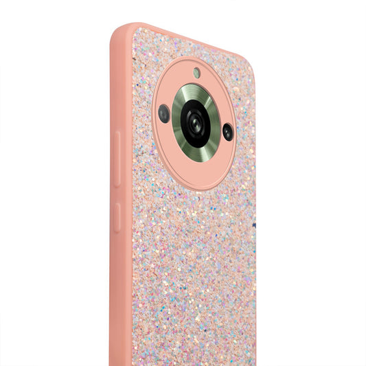 Sparkling Glitter Sequin Case with Camera Shield Back Cover For Realme 11 Pro 5G