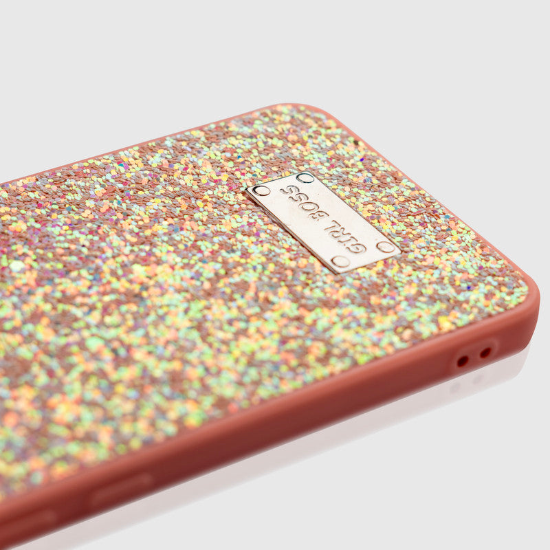 Sparkling Glitter Sequin Case with Camera Shield Back Cover For Vivo T2 5G