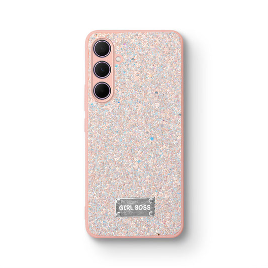 Sparkling Glitter Sequin Case with Camera Shield Back Cover For Samsung A35 5G