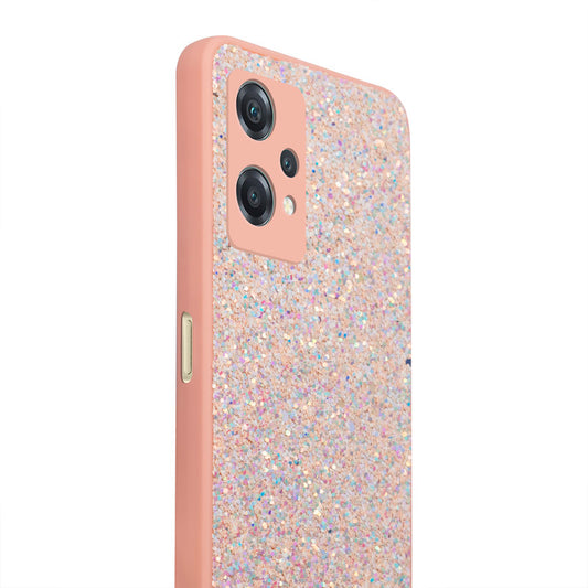 Sparkling Glitter Sequin Case with Camera Shield Back Cover For Oneplus Nord CE 2 Lite 5g