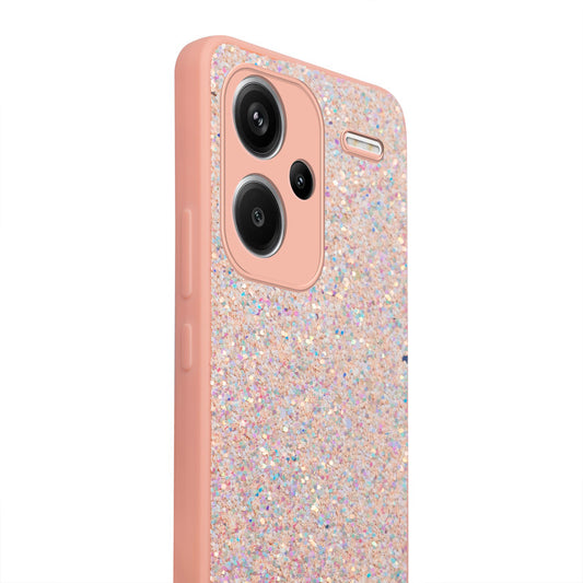 Sparkling Glitter Sequin Case with Camera Shield Back Cover For Redmi Note 13 Pro Plus 5G