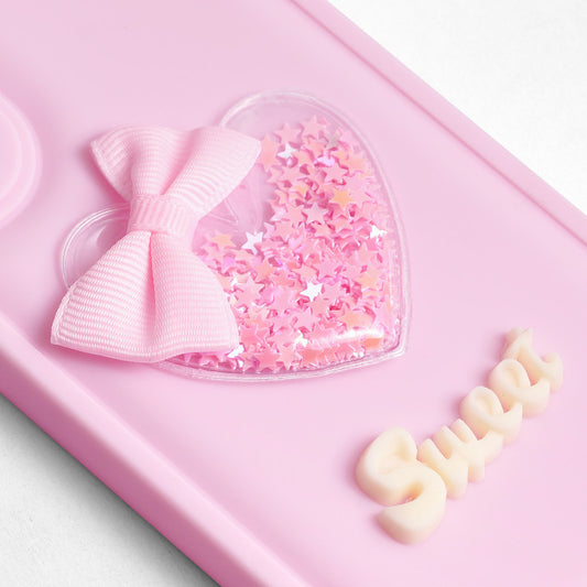 Bow Heart Cute Phone Back Cover for Vivo Y20