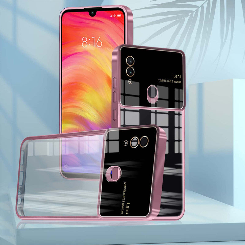Lens Camera Protection Chrome Case For Redmi Note 7