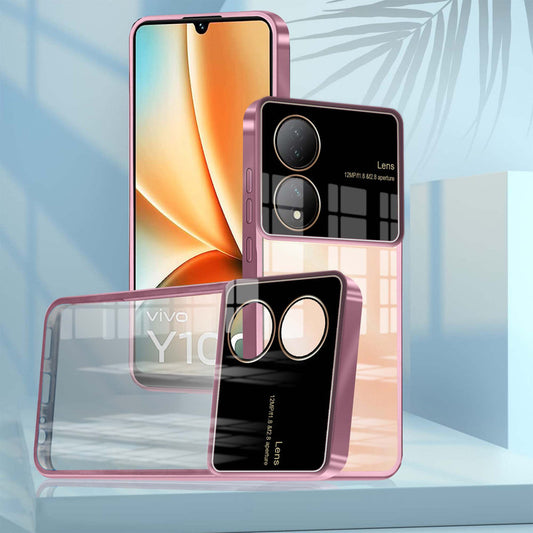 Lens Camera Protection Chrome Case For Vivo Y100